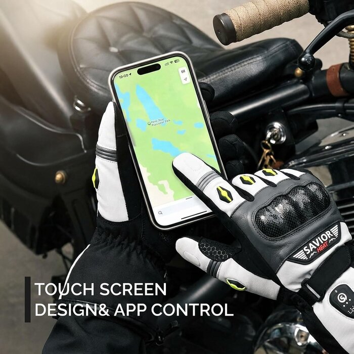 Beheizbare Motorradhandschuhe M - Wasserdicht & Winddicht - bis zu 69% Rabatt