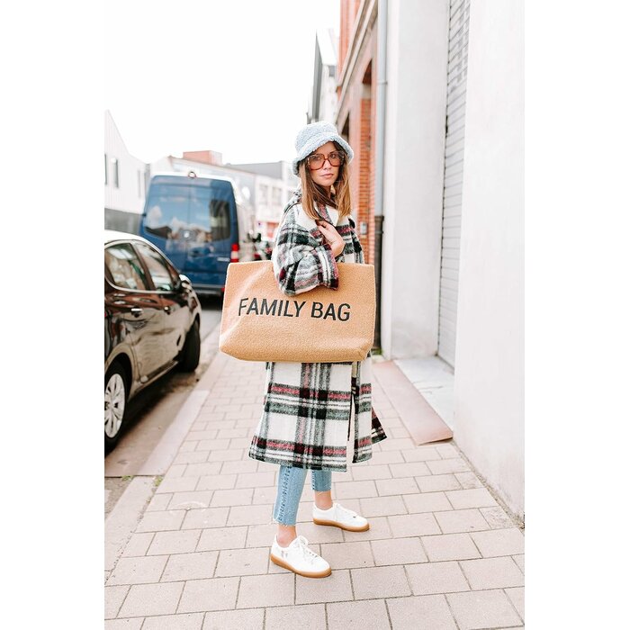 Große Familientasche Teddy Beige - Wickeltasche & Reisetasche bis zu 68% reduziert