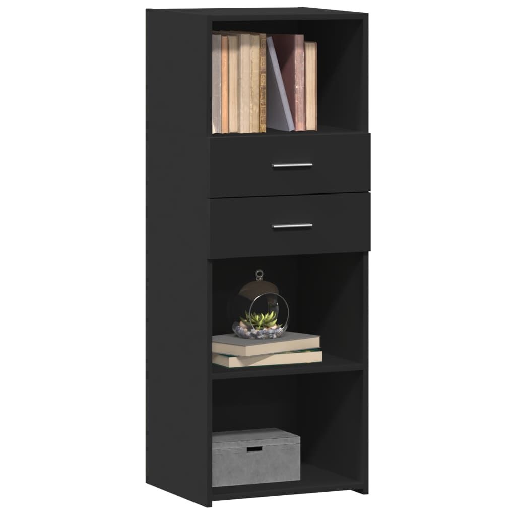 Vidaxl Minimalistischer Hochschrank in Schwarz | 45x42,5x124 cm | bis zu 45% sparen
