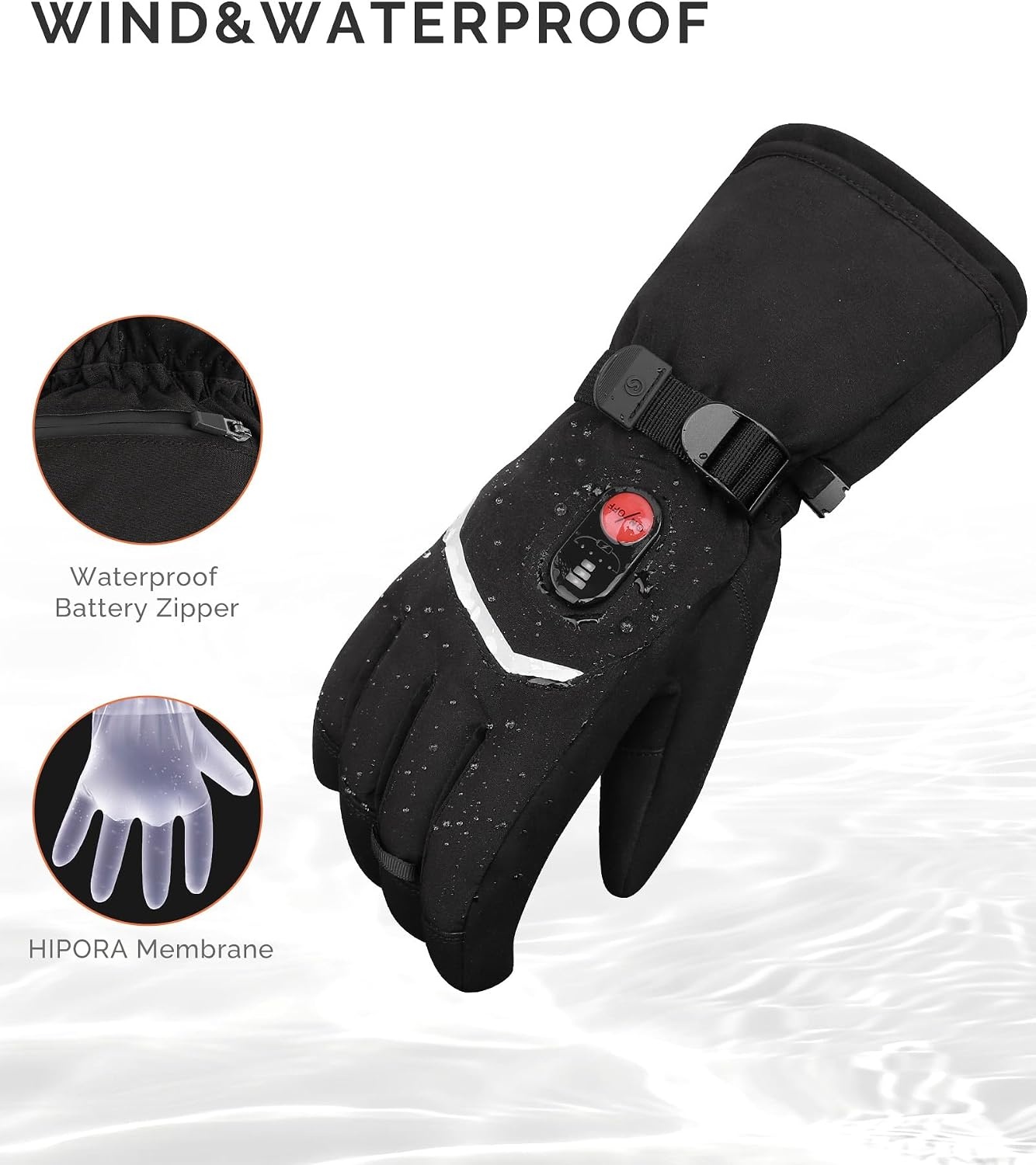 Day Wolf Beheizbare Winterhandschuhe XS - Wasserdicht & bis zu 70% Rabatt!