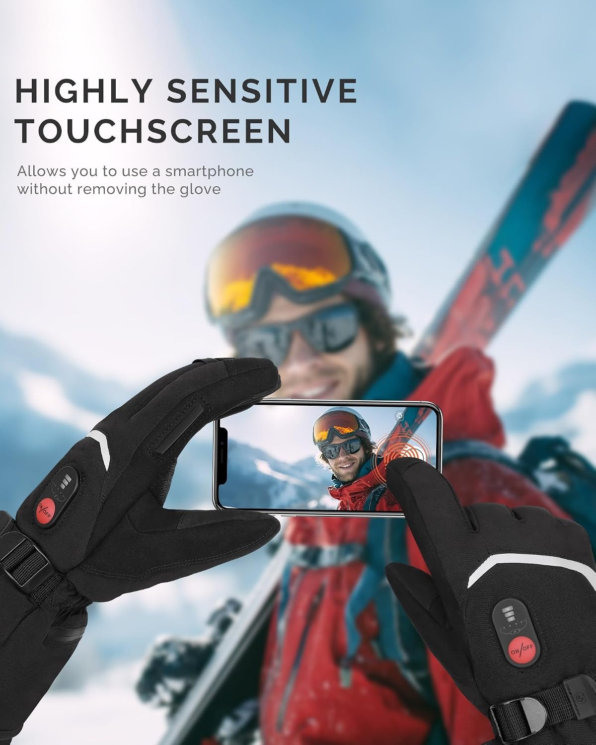 Day Wolf Beheizbare Winterhandschuhe XS - Wasserdicht & bis zu 70% Rabatt!