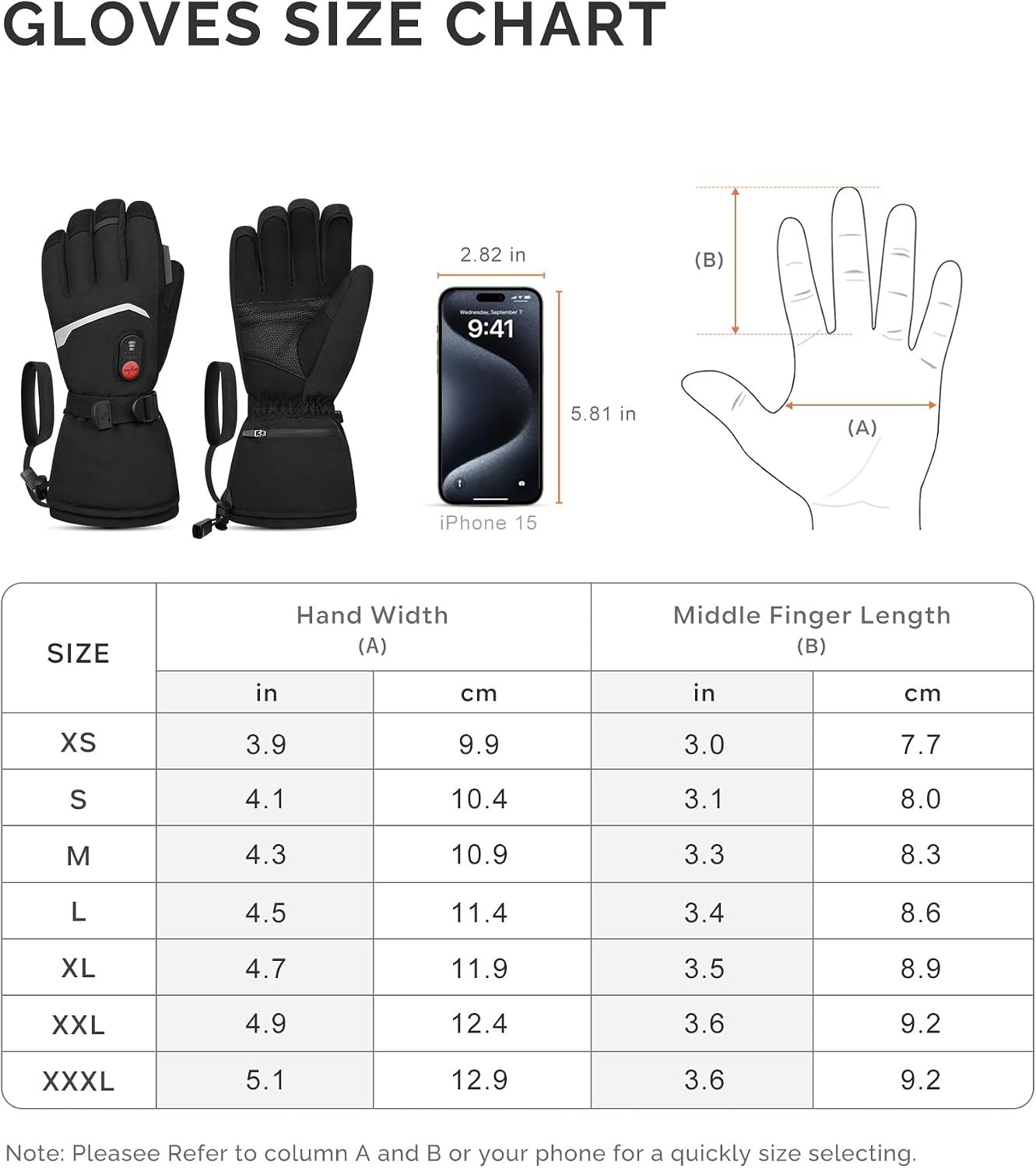 Day Wolf Beheizbare Winterhandschuhe XS - Wasserdicht & bis zu 70% Rabatt!