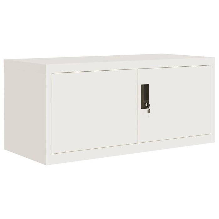Vidaxl Stahl-Aktenschrank 90x40x40 cm Weiß - Jetzt bis zu 46,1% Rabatt sichern