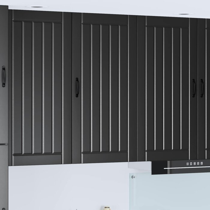 Vidaxl Stilvoller Küchenhängeschrank Schwarz 50x31x100cm - jetzt bis zu 76% reduziert