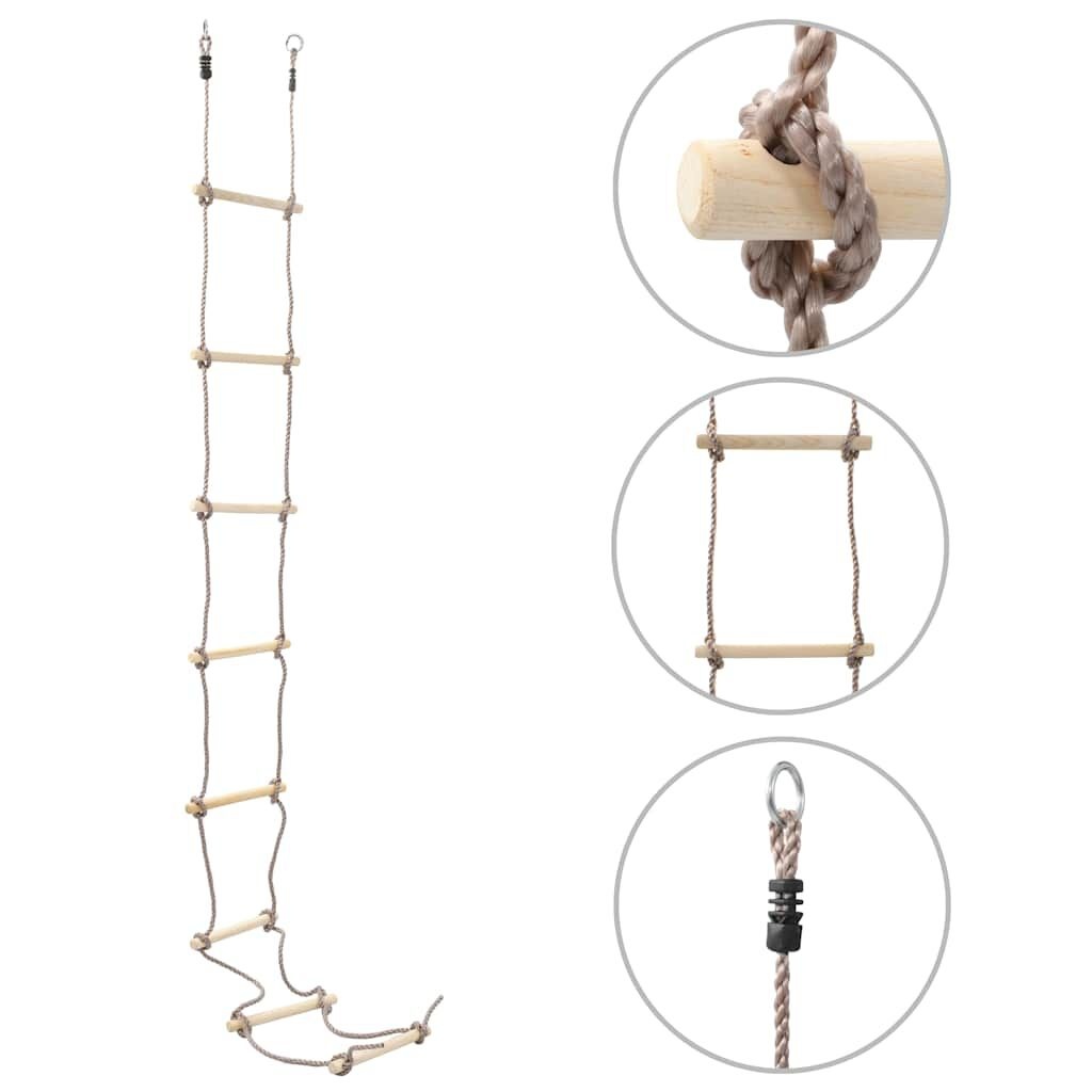 Vidaxl Massivholz-Strickleiter 290 cm - 8 Sprossen - jetzt bis zu 42,9% günstiger