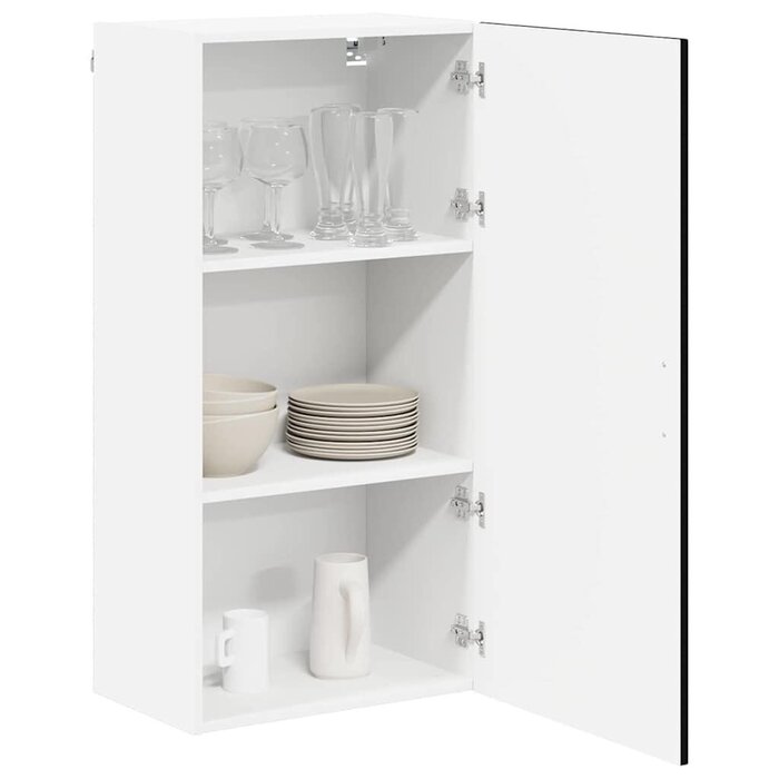 Vidaxl Küchenhängeschrank in Schwarz, 50x100 cm - Jetzt bis zu 76% Rabatt sichern