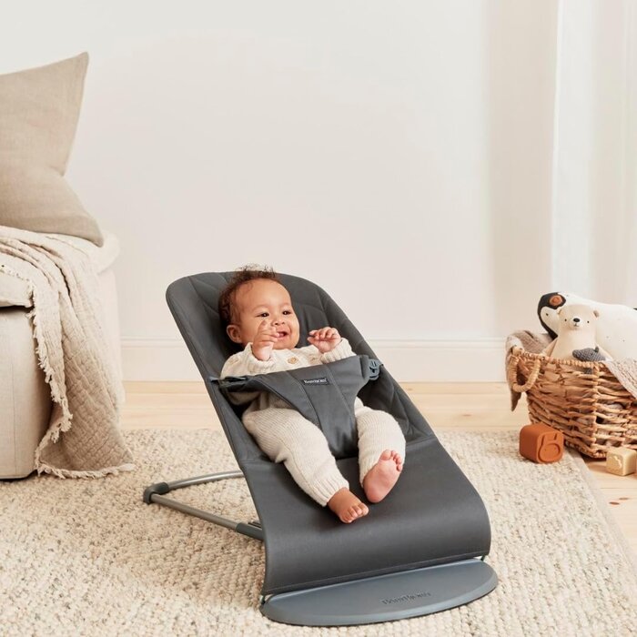 Ergonomische Babywippe in Anthrazit - bis zu 46,8% Rabatt im Outlet