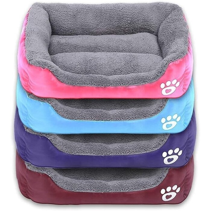 Selbstwärmendes Haustierbett 60x40cm - Blau - Outlet bis zu 62% Rabatt