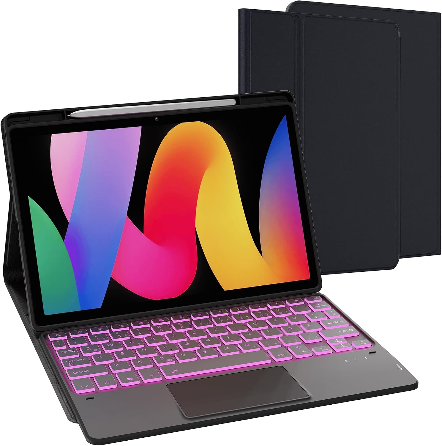 Tastatur-Hülle für 11 Zoll Tablet mit Touchpad - Bis zu 64 % Rabatt