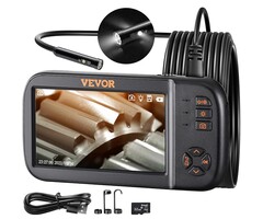 Vevor Endoskop-Kamera mit 3 Linsen & 4,5" Display - Bis zu 45,2% Rabatt