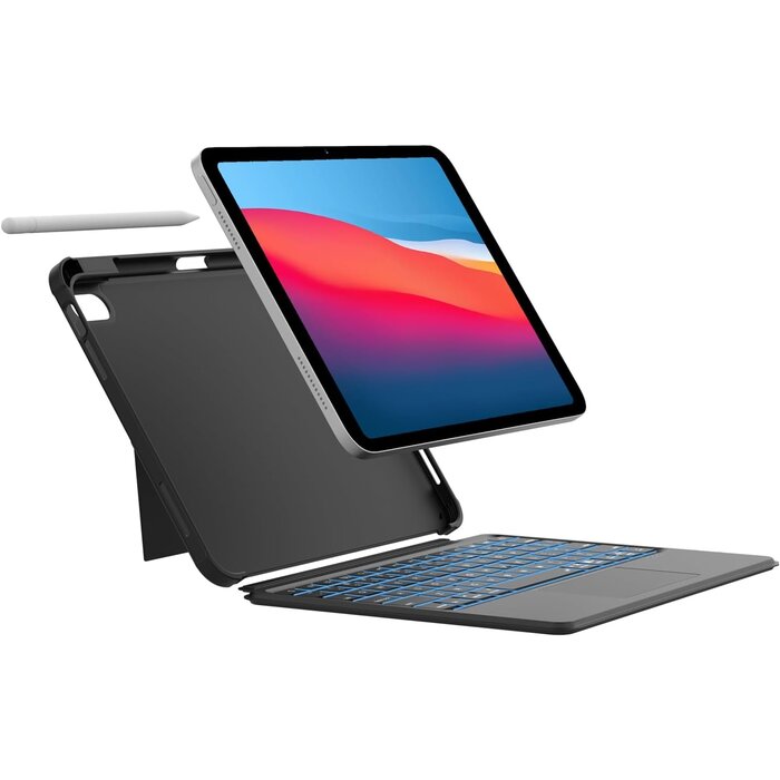 Roofei Tastaturhülle für iPad 10. Gen mit Trackpad & QWERTZ - bis zu 67% Rabatt