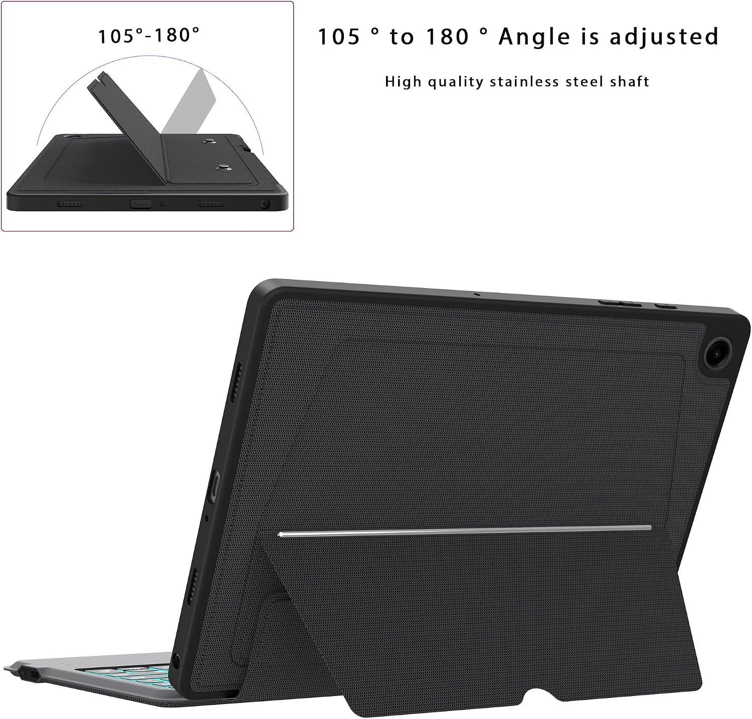 Tastatur-Hülle für Galaxy Tab A9+ mit Trackpad - bis zu 40,5% Rabatt