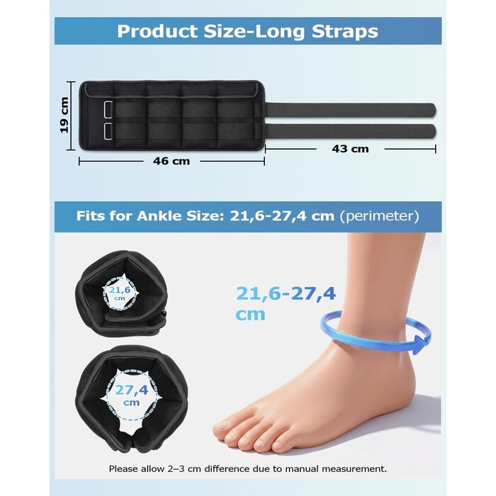 Verstellbare Gewichte 2-10 kg für Fitness & Reha - bis zu 40,6% Rabatt