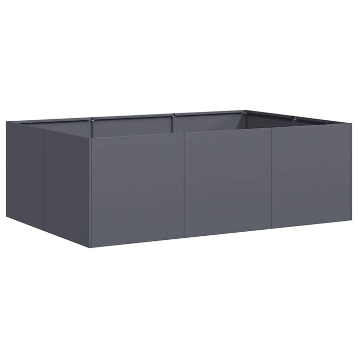 Vidaxl Hochbeet aus Stahl 120x80x40 cm Anthrazit - Outlet bis zu 45,7% Rabatt