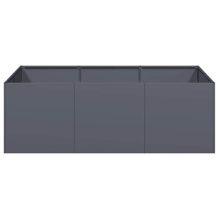 Vidaxl Hochbeet aus Stahl 120x80x40 cm Anthrazit - Outlet bis zu 45,7% Rabatt