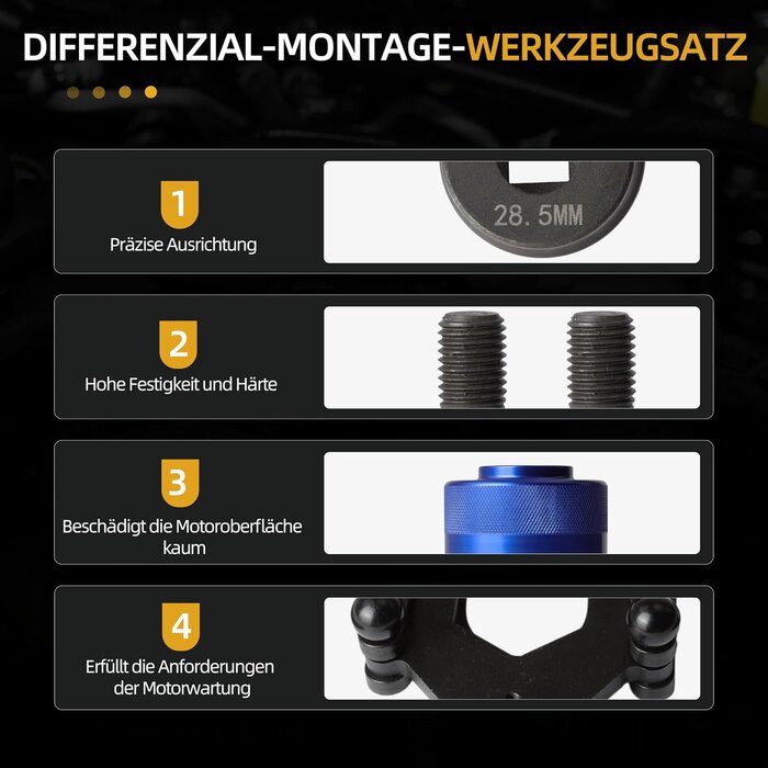 Differenzial- & Radlager-Werkzeugsatz für BMW - bis zu 41,8 % Rabatt