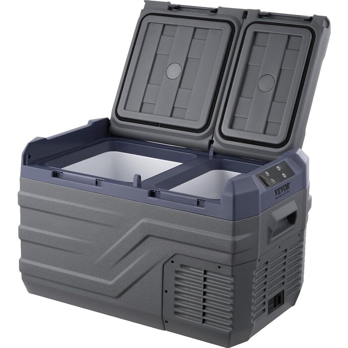 Vevor Tragbare Kompressor-Kühlbox 25L, bis -20°C, 12V/24V/230V - bis zu 46,9% Rabatt