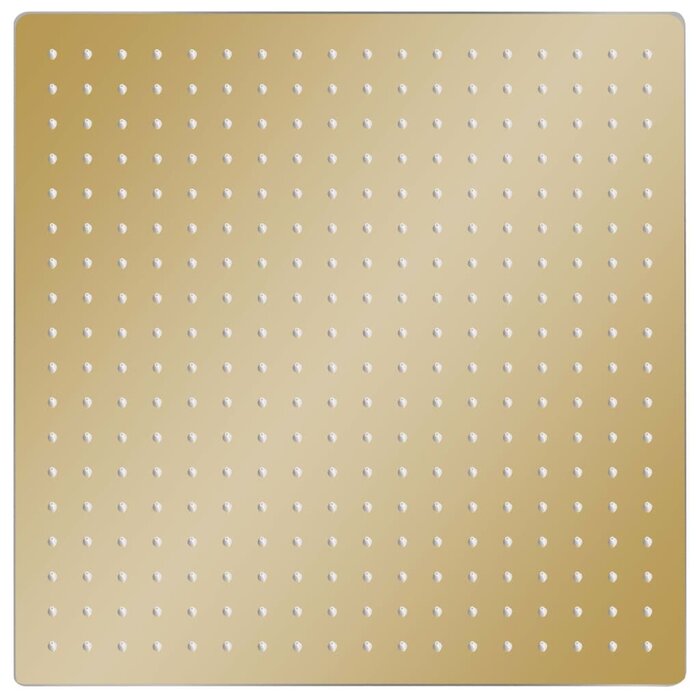 Vidaxl Luxus Regenduschkopf 50x50 cm Edelstahl Gold - bis zu 45,2 % Rabatt