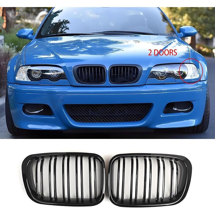 Doppelsteg Frontgrill für BMW 2er F22 F23 F87 M2 - bis zu 40,9% Rabatt