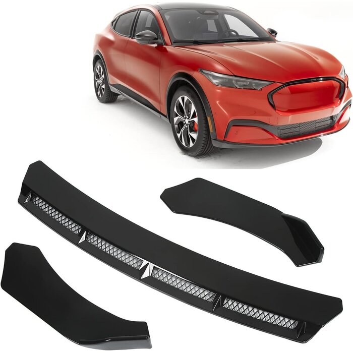 Universelle Frontspoiler Lippe 3-teilig - Schwarz - bis zu 40,4% Rabatt