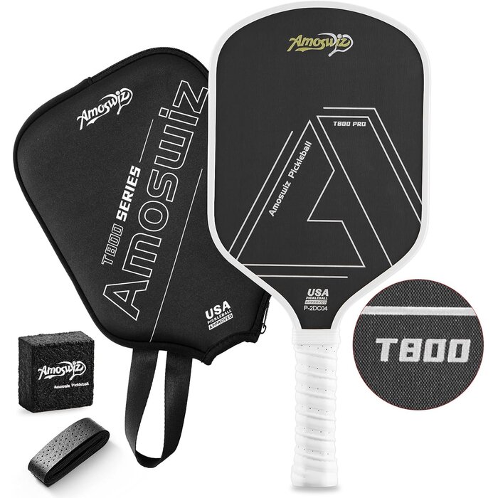 T800 Carbon Pickleball-Schläger - Profi-Qualität - bis zu 40,7% Rabatt