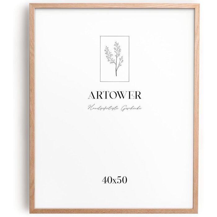Eichenholz Bilderrahmen 50x70 cm - jetzt bis zu 40,3 % sparen!