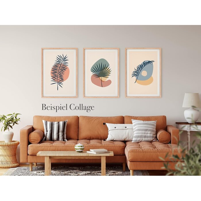 Echtholz Bilderrahmen Eiche 40x60 cm - Vintage Design - bis zu 39,7% sparen