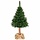 Künstlicher Weihnachtsbaum mit Echtholzstamm 190 cm - jetzt bis zu 48% sparen