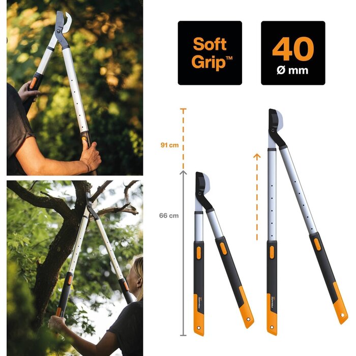 Teleskop-Astschere Bypass 66-90 cm - Präzision für den Garten - bis zu 45,1% Rabatt