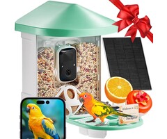 Vevor Intelligente Vogel-Futterstation mit 2K-Kamera & KI - jetzt bis zu 52% sparen