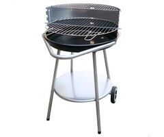 Runder Holzkohlegrill 51 cm - 4-fach höhenverstellbar - Outlet bis zu 48% reduziert