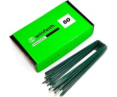 Winfaith 50x Erdnägel für Kunstrasen & Unkrautvlies - bis zu 63% Rabatt