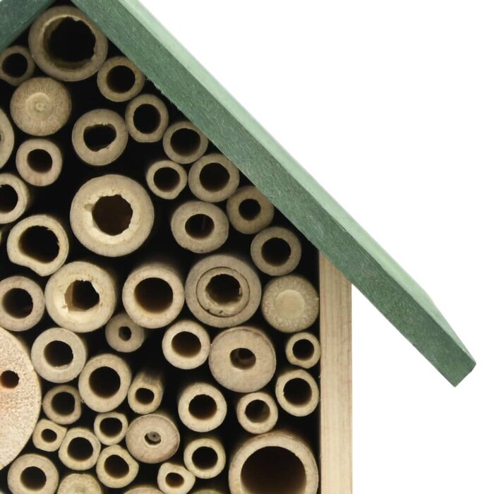 Insektenhotel 2er-Set aus massivem Tannenholz - bis zu 42,3% Rabatt