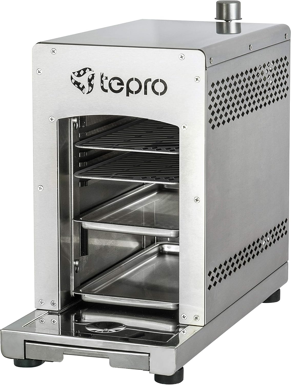 800°C Hochtemperatur-Gasgrill aus Edelstahl - bis zu 70% Rabatt