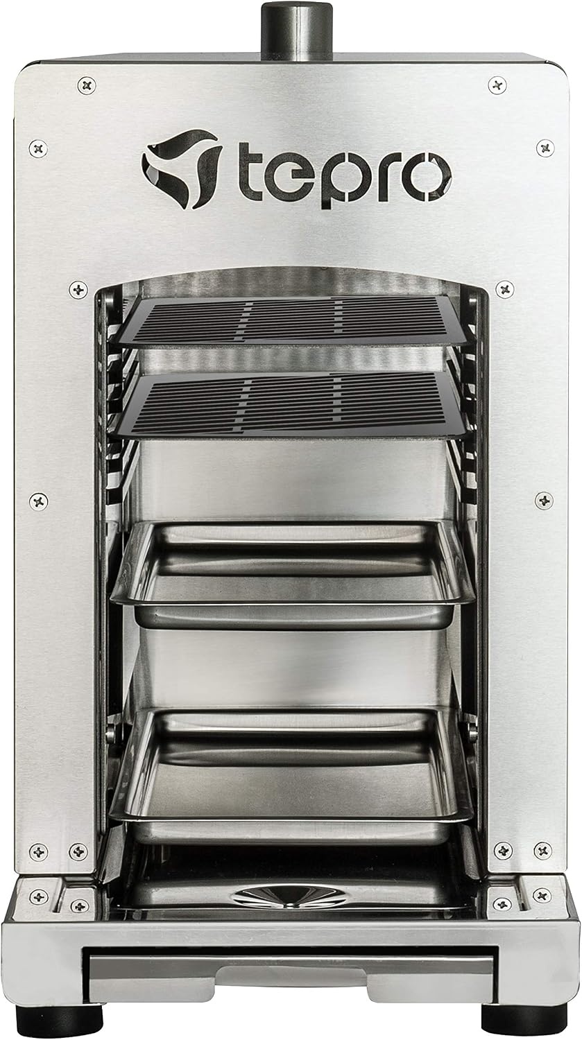 800°C Hochtemperatur-Gasgrill aus Edelstahl - bis zu 70% Rabatt