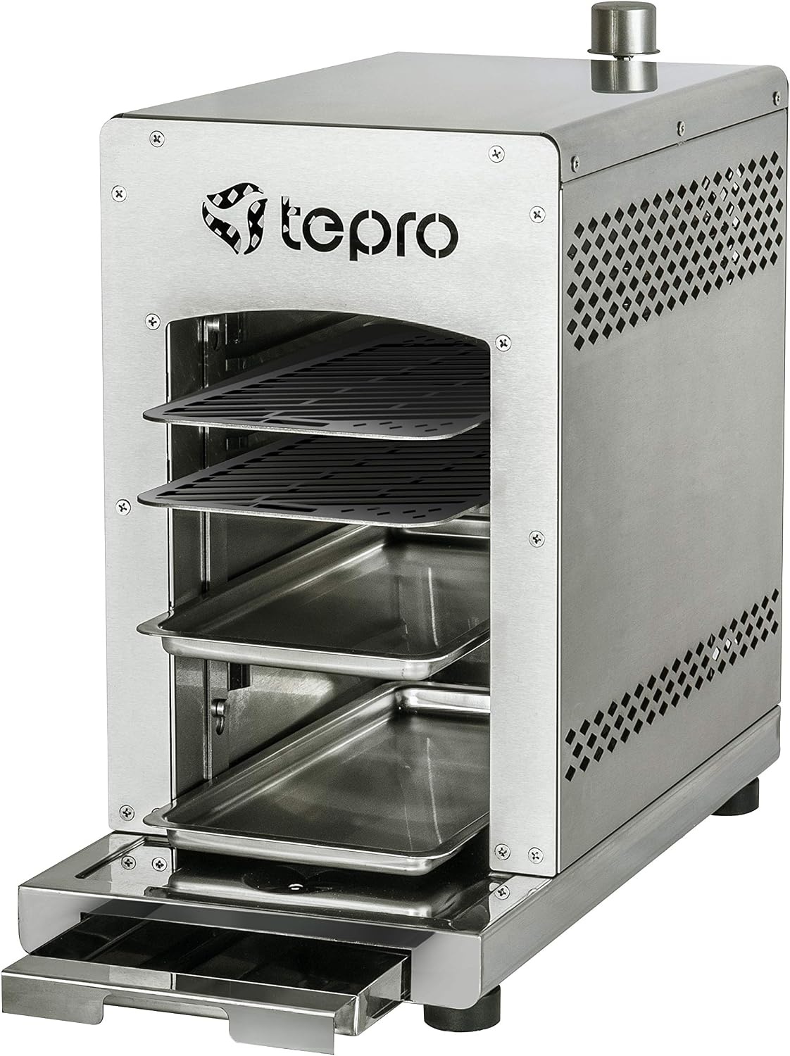 800°C Hochtemperatur-Gasgrill aus Edelstahl - bis zu 70% Rabatt