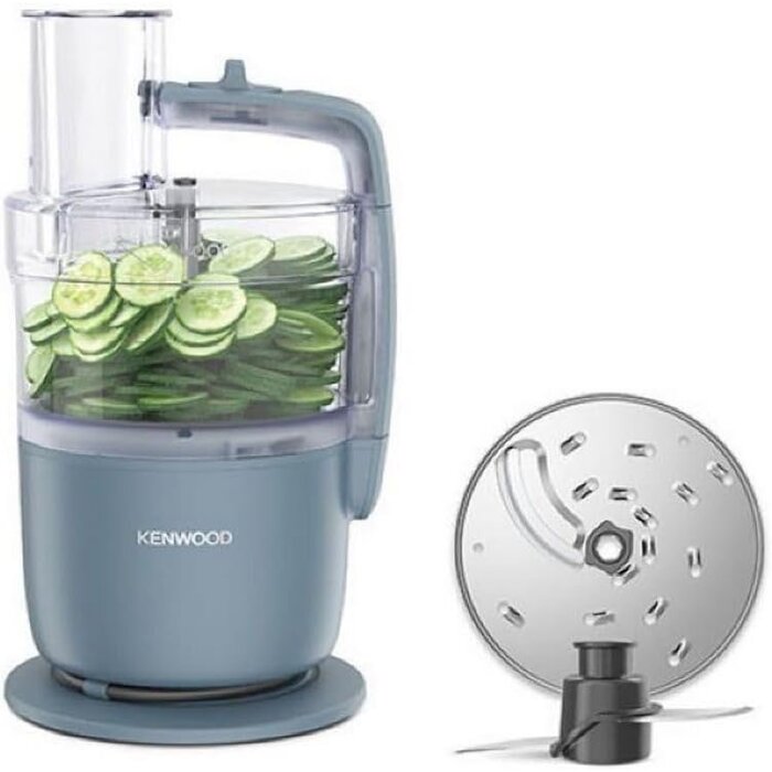 Kompakte Küchenmaschine 650W, 1,3L Schüssel, Blau - jetzt bis zu 45,8% sparen