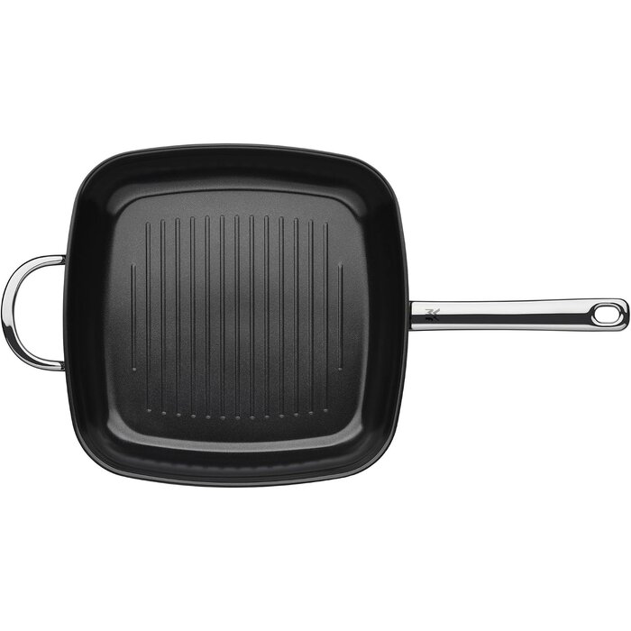 Hochwertige Edelstahl Grillpfanne 28x28 cm - Jetzt bis zu 42% günstiger