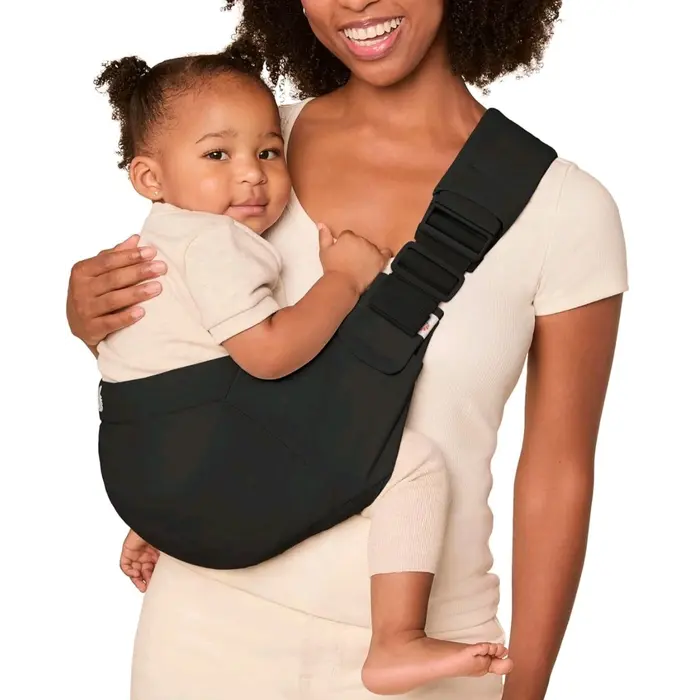 Ergonomischer Baby-Hüftsitz - Onyx Schwarz - bis zu 35,3 % Rabatt