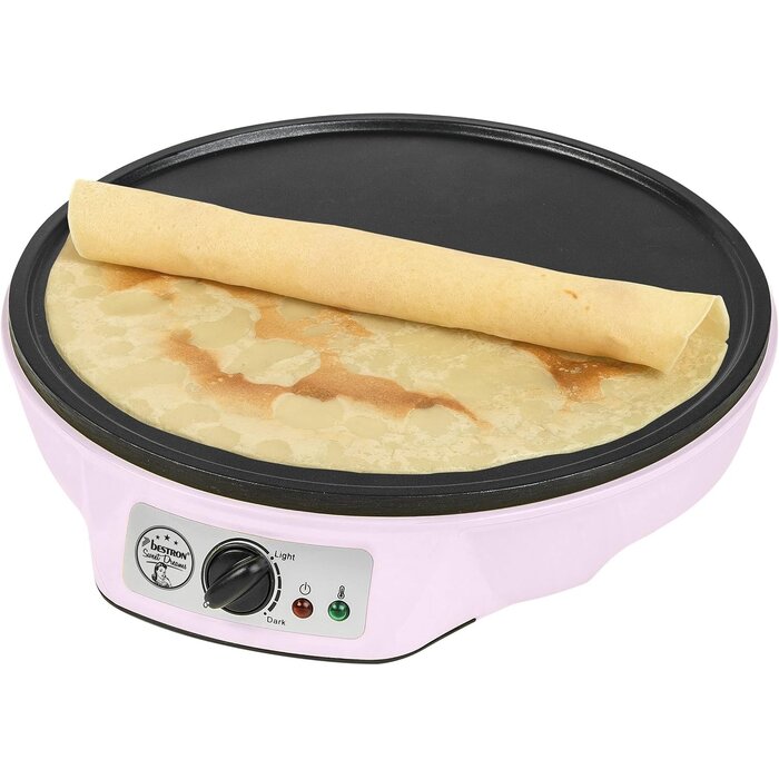 Crêpemaker Rosa Ø 30cm, 1000W - Bis zu 42,9% günstiger