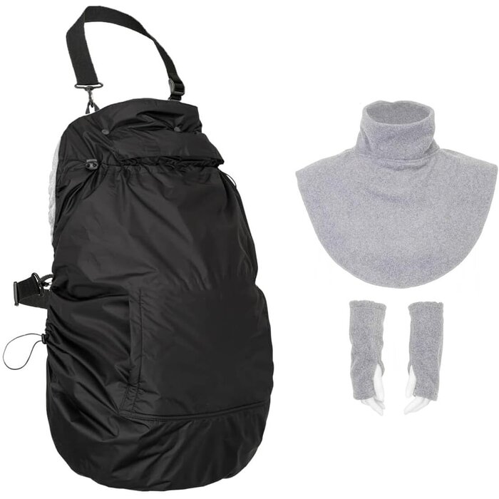 3-in-1 Babytrage-Cover: Wind- & Regenschutz - Anthrazit - bis zu 41,8 % günstiger