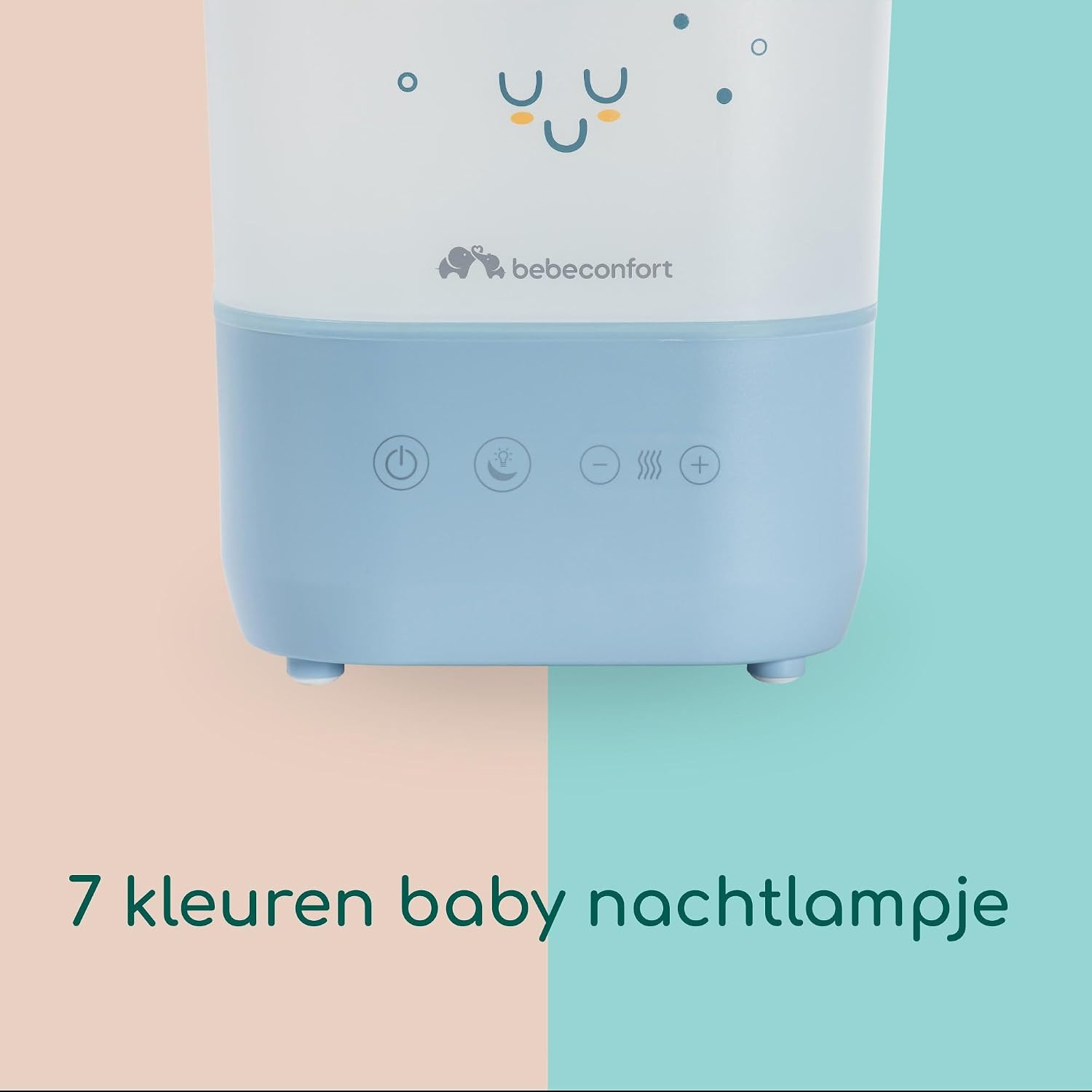 Ultraschall-Luftbefeuchter für Babyzimmer - Blau - bis zu 68% Rabatt