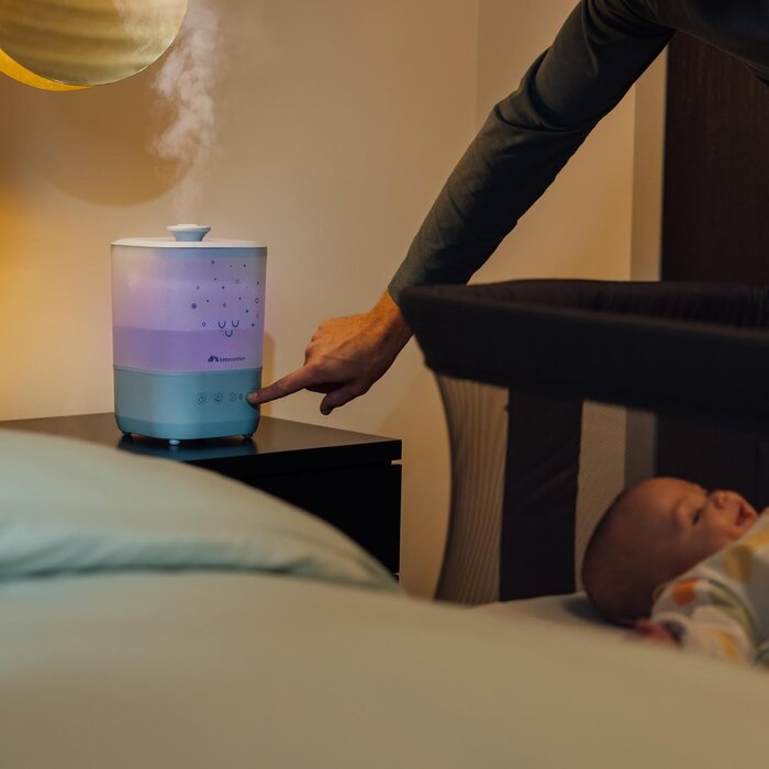 Ultraschall-Luftbefeuchter für Babyzimmer - Blau - bis zu 68% Rabatt
