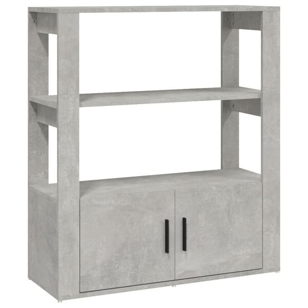 Modernes Sideboard in Betongrau 80x30x90cm - bis zu 44,8% Rabatt