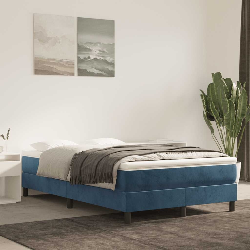 Vidaxl Luxuriöse Taschenfederkernmatratze 120x220 cm - Samt - bis zu 73% reduziert