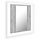 Spiegelschrank mit LED in Betonoptik - 40x45 cm - bis zu 42,5 % Rabatt