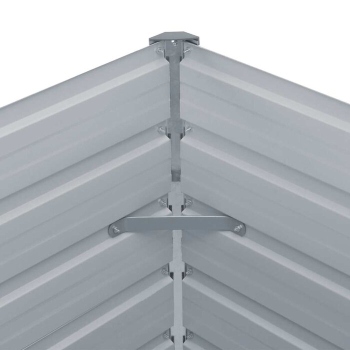 Hochbeet 160x80x45 cm aus Stahl in Braun - bis zu 43,2% reduziert