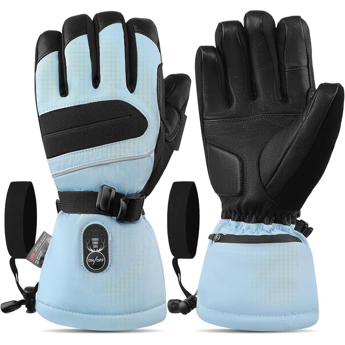 Day Wolf Beheizbare Unisex-Handschuhe XS, blau, wasserdicht, bis zu 69% Rabatt