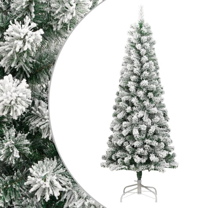 Künstlicher Weihnachtsbaum mit Schnee, 210 cm - bis zu 75,5% sparen!