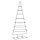 Weihnachtsbaum Deko-Gestell aus Metall, 210 cm - jetzt bis zu 73,6% reduziert